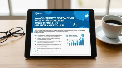 Yavaş İnternete Son! Evde Wi-Fi Sinyali Güçlendirme ve Hızlandırma Yöntemleri için öne çıkan görsel