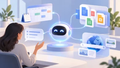 Takvim, belgeler ve web araçlarına bağlanan yapay zekâ ajanı