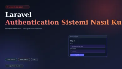 Laravel Authentication Sistemi Nasıl Kurulur?