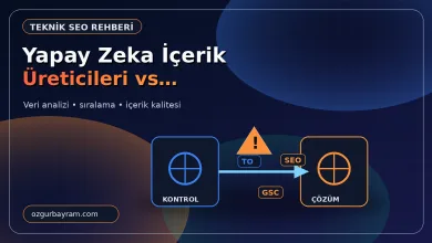 Yapay Zeka İçerik Üreticileri vs Google Spam Politikası 2026 öne çıkan görsel