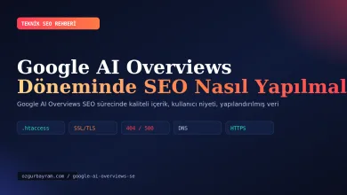 Google AI Overviews Döneminde SEO Nasıl Yapılmalı?
