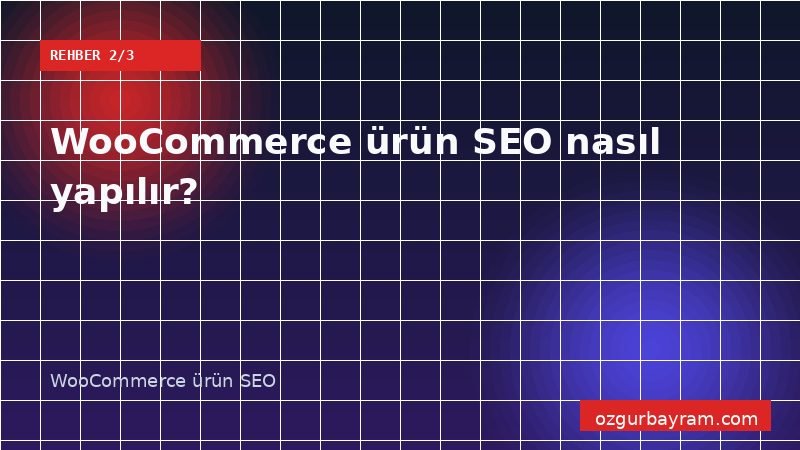 WooCommerce ürün görsellerinde açıklayıcı dosya adı, alt metin ve galeri düzeni