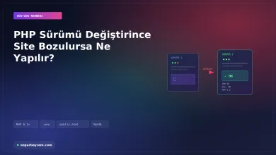 PHP sürümü değişince site bozulması: uyumsuz fonksiyon ve eklenti tespiti
