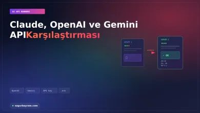 Claude, OpenAI ve Gemini API karşılaştırması: yetenek, maliyet ve entegrasyon farkları