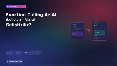 Function calling ile AI asistan: araç tanımı ve çağrı akışı