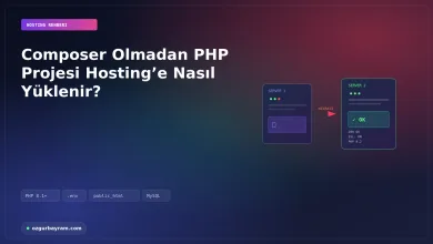 Composer olmadan PHP projesi yükleme: vendor klasörünün hazır olarak taşınması