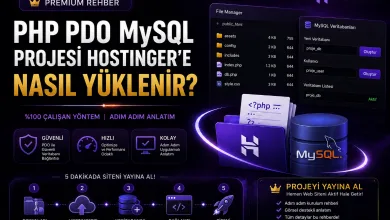 php-pdo-mysql-projesi-hostinger-e-nasil-yuklenir