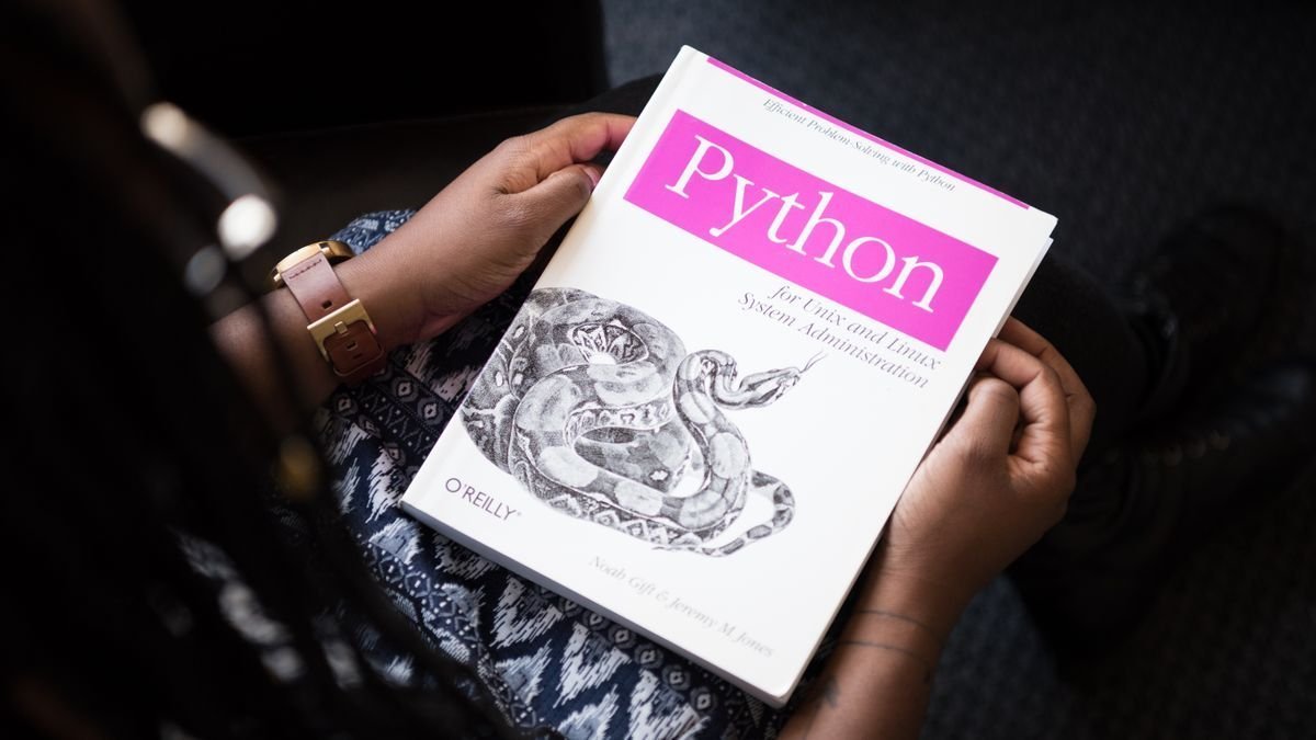 Replit editorunde Python kodu yazan geliştirici