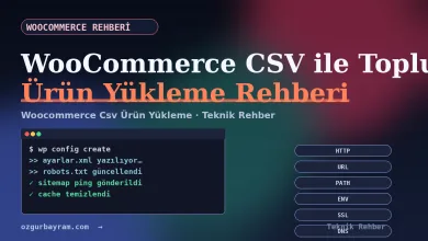 WooCommerce CSV dosyasıyla ürünleri toplu yükleme adımları