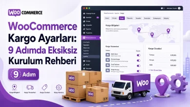 WooCommerce kargo bölgeleri ve teslimat yöntemleri ayarları