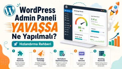 WordPress admin paneli yavaşsa yapılacak optimizasyonlar