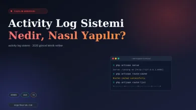 Activity Log Sistemi Nedir, Nasıl Yapılır?
