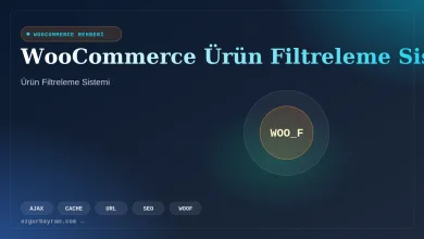 WooCommerce mağazasında kategori fiyat ve öznitelik filtreleri