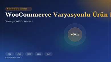 WooCommerce varyasyonlu ürün ekleme rehberi kapak görseli