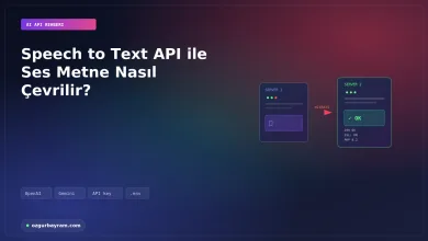 Speech to Text API ile Ses Metne Nasıl Çevrilir?