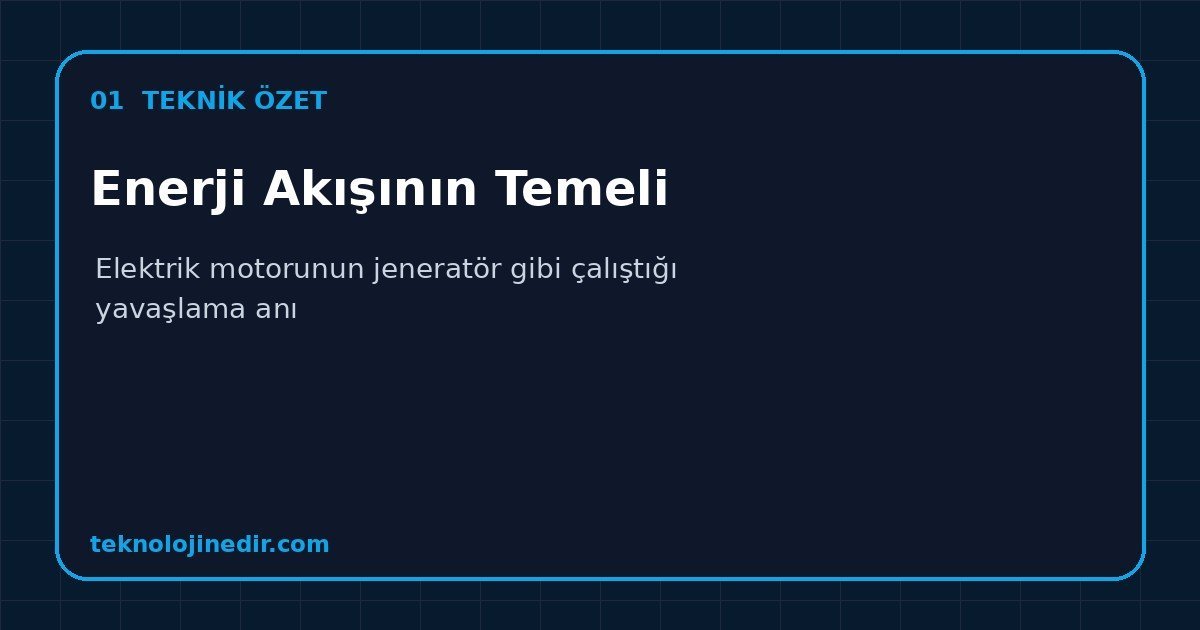 Enerji Akışının Temeli