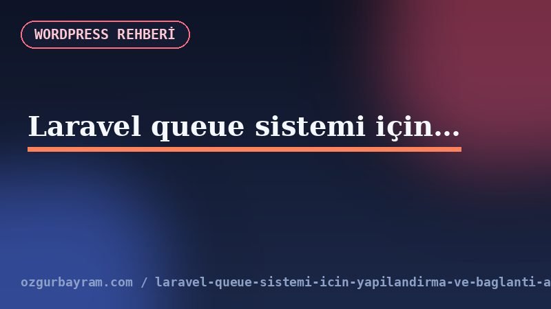 Laravel job sınıfının doğrulanmış veriyle reports kuyruğuna gönderilmesi