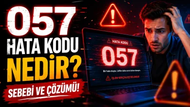 057 Hata Kodu Nedir