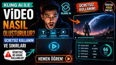 Kling AI ile metinden veya görselden video nasıl oluşturulur, ücretsiz kredi kotası ve ücretli plan sınırları nelerdir? Adım adım rehber.