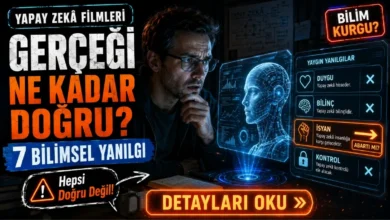 Yapay Zekâ Filmleri Gerçeği Ne Kadar Doğru Anlatıyor? 7 Bilimsel Yanılgı