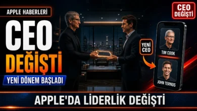 Apple CEO değişikliği sonrası Tim Cook görevi John Ternus'a devrediyor