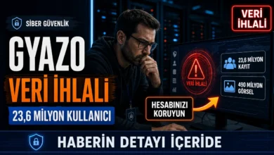 Gyazo veri ihlali sonrası güvenlik ekranında 23,6 milyon kayıt uyarısını inceleyen bir siber güvenlik uzmanı
