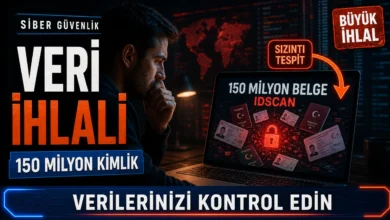 IDScan veri ihlali sonrası sızan kimlik belgelerini simgeleyen dijital güvenlik sahnesi.