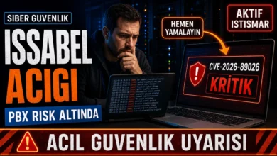 Issabel Framework açığı nedeniyle sunucu günlüklerini inceleyen bir sistem yöneticisi