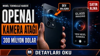 OpenAI Glass Imaging satın alma sonrası akıllı telefon kamera teknolojisini simgeleyen temsili görsel