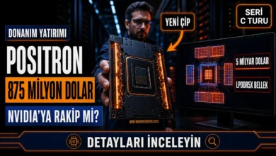 Positron 875 milyon dolar yatırım turuyla tanıtılan yapay zeka çıkarım çipini temsil eden kapak görseli