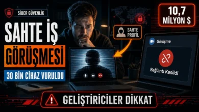 Sahte iş görüşmesi sırasında donmuş görüntülü aramayla karşılaşan bir geliştirici