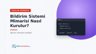 Bildirim Sistemi Mimarisi Nasıl Kurulur?