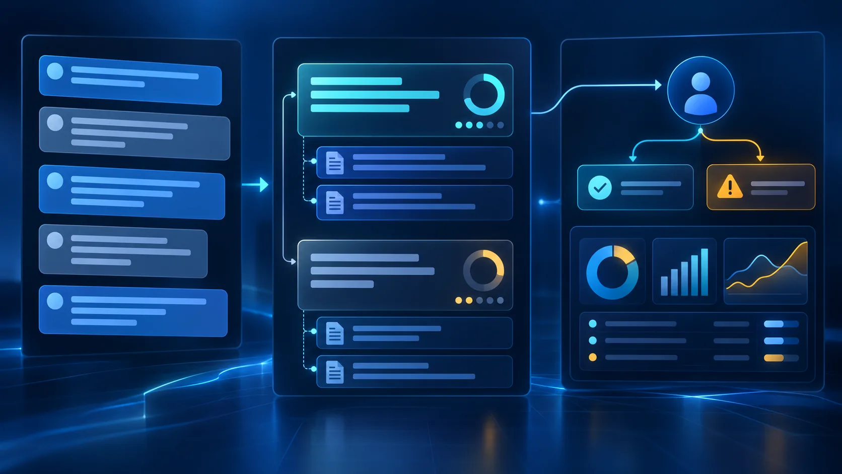 Chatbot konuşmalarının kaynaklı yanıt, çözüm ve insan desteğine aktarım ölçütleriyle değerlendirilmesini gösteren çizim