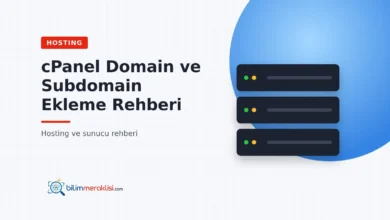 cPanel Domain ve Subdomain Ekleme Rehberi