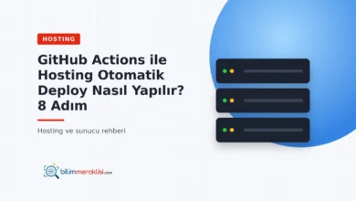 GitHub Actions ile Hosting Otomatik Deploy Nasıl Yapılır? 8 Adım