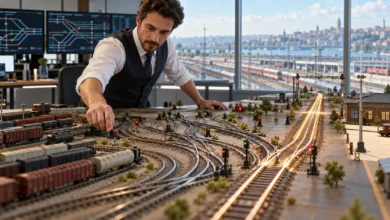 Çok sayıda güzergâhı tek plan üzerinde düzenleyen görevli