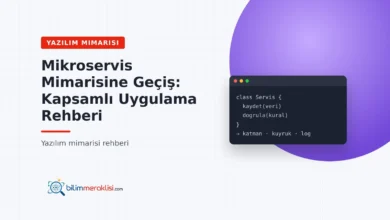 Mikroservis Mimarisine Geçiş: Kapsamlı Uygulama Rehberi
