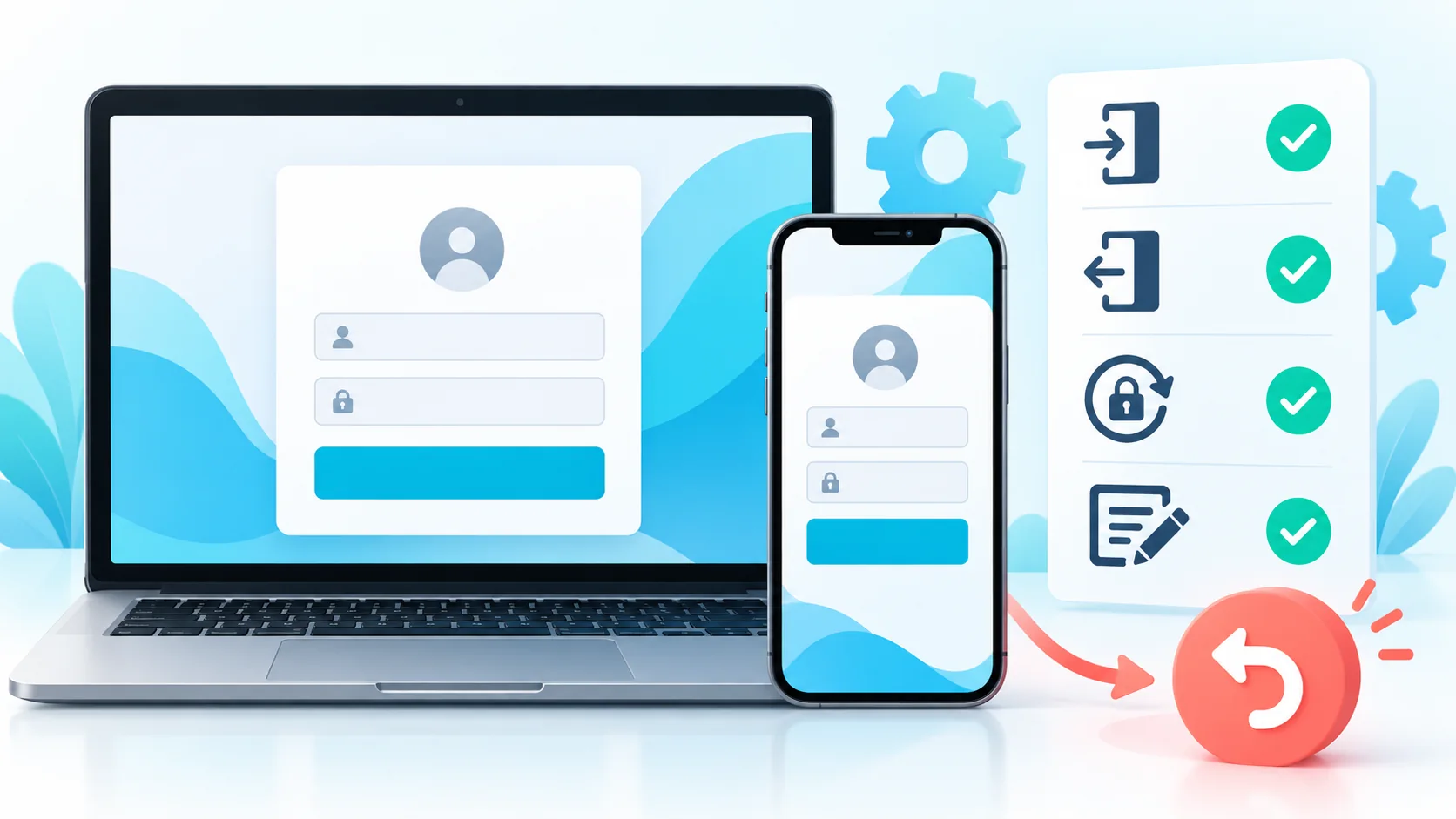 Yeni WordPress giriş sayfasını masaüstü ve mobilde test etme