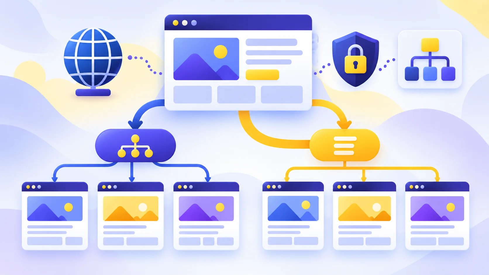 WordPress Multisite için alt alan adı ve alt dizin URL yapısı seçenekleri