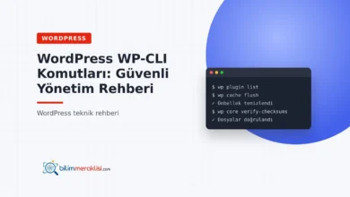 WordPress WP-CLI Komutları: Güvenli Yönetim Rehberi